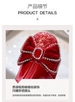 Nuevas botas de cuero de terciopelo para bebé, botas cortas de cristal de princesa - details 3