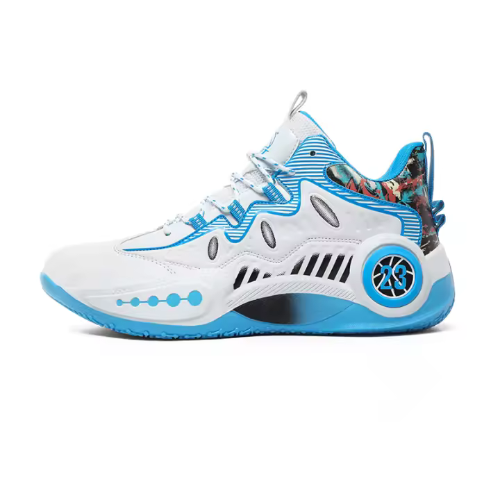 Zapatos de baloncesto para hombre, zapatillas de deporte de moda, zapatillas deportivas ligeras para correr - 1