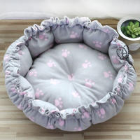 Cojín de Algodón Suave para Invierno Cama de Mascota Cálida para Perros y Gatos - details 3