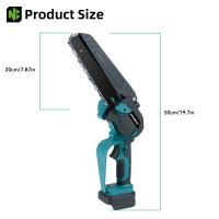 NEWBENY-Sierra eléctrica sin escobillas de 8 pulgadas, ángulo ajustable, inalámbrico, para carpintería, herramienta de poda de jardín para batería de 18V-21V - details 2