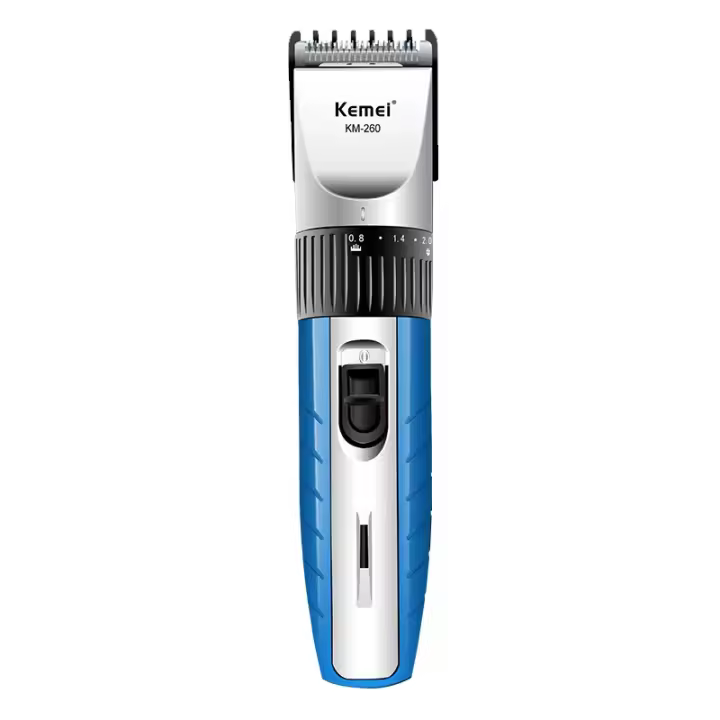 Kemei-cortadora de pelo eléctrica recargable para hombre, herramienta de estilismo, máquina de afeitar para barbero - 1