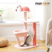 PAWZ Road Árbol de Calzado para Gatos 4 Niveles de Muebles Estilo Flamenco - details 1