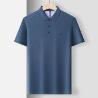 Polo versátil de algodón para hombre, camiseta informal a la moda, Top bordado transpirable y cómodo, novedad de 2025 - details 8