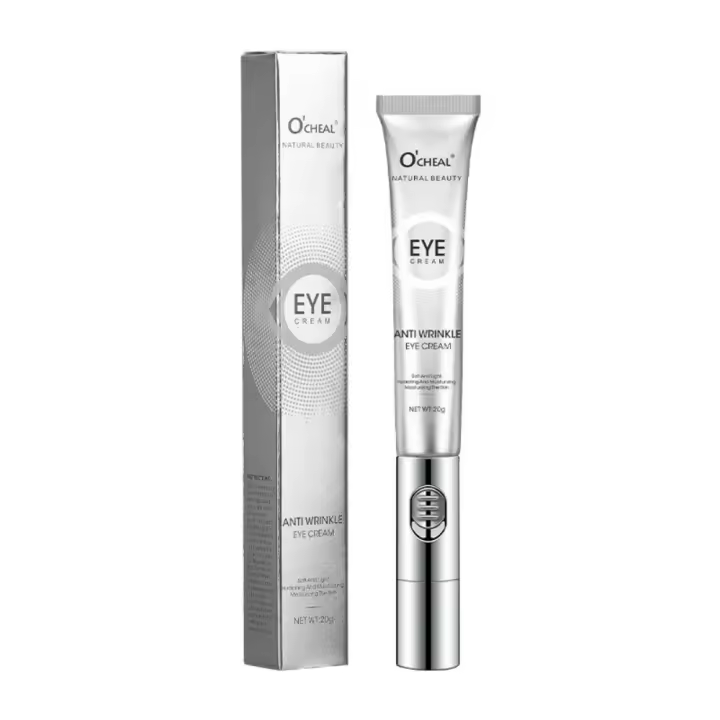 Crema Anti-Envejecimiento de Ojos Crema Contorno de Ojos con Masajeador Eléctrico 20g - 1