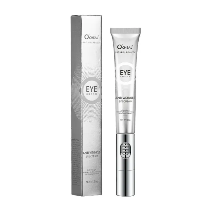 Crema Anti-Envejecimiento de Ojos Crema Contorno de Ojos con Masajeador Eléctrico 20g - 1