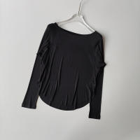 Top de Yoga de Manga Larga para Mujer Ajuste Suelto, Adelgazante, Adecuado para Otoño-Invierno, Deportiva al Aire Libre, Cubierta de Camiseta - details 3
