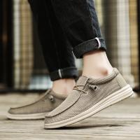 Dude-zapatos de lona sin cordones para Hombre, mocasines, Alpargatas, color negro, talla grande 49 50 51 - details 8