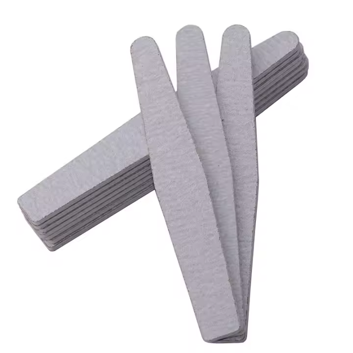 Láminas de Caballo 50Pcs Tabla de Emery Doble Cara 100/180 Herramientas de Manicura para Pulir y Lustrar - 1