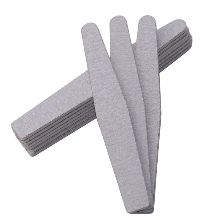 Láminas de Caballo 50Pcs Tabla de Emery Doble Cara 100/180 Herramientas de Manicura para Pulir y Lustrar - 1