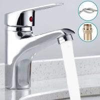 Mezclador de agua fría y caliente, tocador, cocina, montado en cubierta, baño, Palanca única, grifos de fregadero, envío directo - details 2
