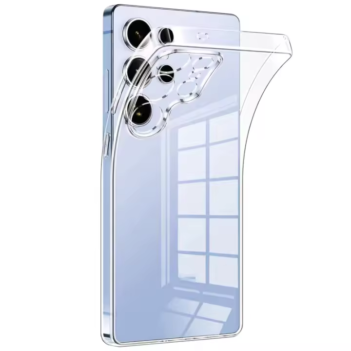 Funda de Silicona Suave Ultra Delgada para Samsung Galaxy S25 Cubierta Trasera Ultra Clarada - 1