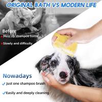 Cepillo de Baño para Mascotas de Pelo Suave Masajeador de Gato de 80ml - details 3