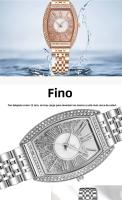 Relojes de Cuarzo para Mujer Diseño Nórdico Ovalado Esfera con 56 Diamantes - details 6