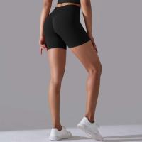 Pantalones cortos de cintura alta para mujer, ropa deportiva para Yoga, gimnasio, correr, pantalones cortos de entrenamiento - details 14