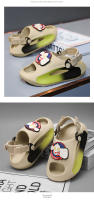 Zapatillas de verano para niños, sandalias para niños medianos y pequeños, zapatos Ultraman con agujeros para niños grandes, nuevos zapatos de playa para niños de moda dentro y fuera - details 2