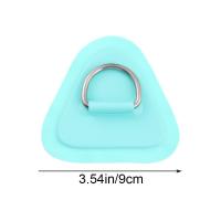 Almohadilla de PVC para canoa, parche para bote inflable, balsa, bote, Kayak, tabla de surf, SUP, anillo triangular en D - details 7