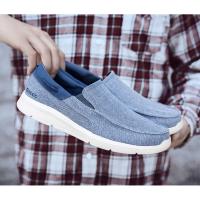 Zapatos De Lona Para Hombre Mocasines Clásicos De Ocio Cómodos Y Transpirables Zapatillas Casuales Para Adultos Con Punta Redonda Suela EVA - details 12