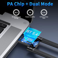 Wsdcam Adaptador USB Bluetooth de alta ganancia Receptor inalámbrico con antena de alta ganancia - details 0