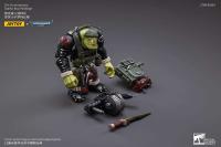 JOYTOY 40k 1/18 figuras de acción Anime 12CM Ork Kommandos Nob Nazbog Ragrob Snarit Rotbilge Balrukk juguete de modelo de colección - details 20
