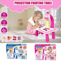 Proyector Musical educativo de aprendizaje temprano para niños, proyección de pintura, mesa de dibujo, juguete de escritorio, herramientas de pintura - details 4