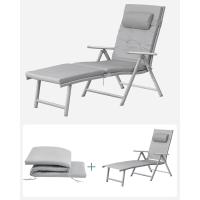 con colchón de 6 cm de Grosor, reposacabezas extraíble, de Aluminio antióxido, Transpirable, reclinable, - details 5
