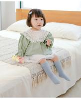 Calcetines hasta la rodilla para bebé, medias de algodón liso a rayas, largo, para niños de 0 a 3 años, 1 par - details 14