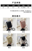 Bolsa de Teléfono Móvil de Lujo Ligera con Cadena de Perlas Bolsa de Verano a la Moda para Mujeres - details 3