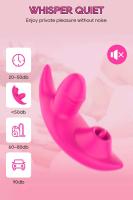 Vibrador Inalámbrico Wearable Bluetooth Control Remoto de Mujer Estimulador de Clítoris y Punto G - details 11