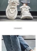 Nueva Malla, Zapatillas Deportivas Casuales Transpirables, Zapatillas De Papá De Suela Gruesa Que Realzan - details 8