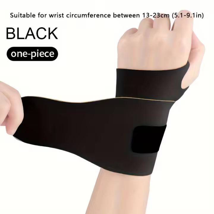 Muñequera elástica ultrafina, muñequera de compresión para articulaciones de la muñeca, muñeca ergonómica, Seguridad, 1 ud. - 1