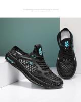 Zapatillas de verano para hombre, zapatos informales para la playa al aire libre, sandalias, chanclas para caminar, zapatos ligeros de moda cómodos, calzado masculino - details 14
