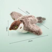 Juguete de Gato Interactivo Pájaro Volador Recargable Ratón de Peluche con Toca y Buzona - details 10