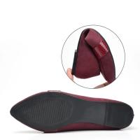 Zapatos de tacón de huevo de estilo europeo-americano Zapatos de mujer de suela suave y gruesa, patrón de oveja de primavera, tacón plano y no profundo - details 3
