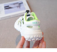 Sandalias deportivas de verano 2025 para niños, nueva moda con suela suave, zapatos antideslizantes para niñas, zapatos de playa con puntera hueca para niños. - details 14