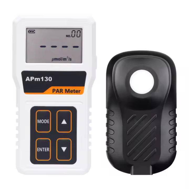 Medidor PAR cuántico APM130, probador de intensidad de luz de alta precisión, medidor de energía de luz Digital, medición PPFD para plantas, invernadero - 1