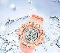 Reloj Electrónico SHUNWAY Impermeable Reloj de Alarma Luminoso para Deportes de Estudiantes y Niños - details 6