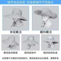 Gorra de Sol con Protección UV para Hombres en Verano Sombrero de Frescor al Aire Libre con Protección Solar - details 19