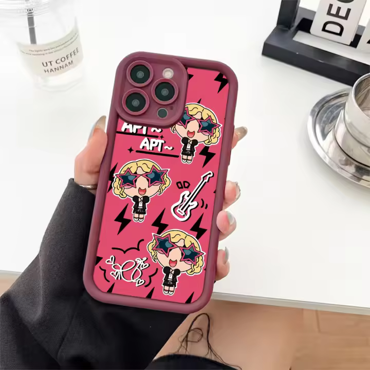 dia de la madre 2025 funda protectora suave de silicona adecuada para iPhone16E iPhone 15 12 14 13 11 PRO MAX PLUS XR XS MAX SE20 6 7PLUS estructura de carcasa delgada funda para teléfono móvil funda protectora súper policía - 1