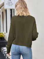 Cárdigan Vintage de punto para mujer, abrigo holgado con botones, a la moda, otoño e invierno, 2023 - details 20