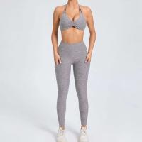 Traje de entrenamiento de gimnasia reforzado deportivo para mujer, ropa deportiva para mujer, traje de yoga rojo, negro y rosa 2024 - details 4