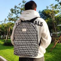 Mochila de nailon con estampado de moda para hombres y mujeres, mochila escolar de gran capacidad - details 1