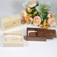 JASTER USB 3.0 Flash Drive de Alta Velocidad 128GB, Diseño Ovalado, Logotipo Personalizado, Caja de Madera, Regalo de Negocios Ideal - details 3
