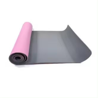 Rebecca Muebles Esterilla Fitness Gris Rosa Tpe 0,6x183x61 - 1