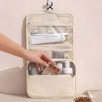 Bolso de mano de nailon para maquillaje, bolsa de almacenamiento impermeable de gran capacidad a prueba de polvo, bolsa colgante multifuncional, bolsa de viaje para niñas - details 10