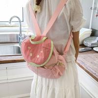 Mochila con cordón para exteriores de estilo coreano, mochila de nailon de fruta de Color dopamina para viaje, bolsa de libros de gran capacidad, bolso de hombro para senderismo - details 22