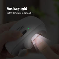 Cortaúñas eléctrico automático USB con cepillo de limpieza, recortador de uñas, amoladora, pulidora, cortador de uñas, herramientas de manicura y pedicura - details 6