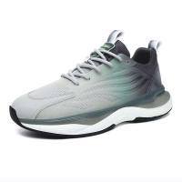 Zapatos informales para hombre, cómodos, transpirables, para entrenamientos deportivos, baloncesto, color gris, nueva marca - details 0