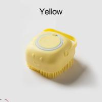 Cepillo de Baño para Mascotas Dispensador de Masaje y Champú de Silicona Suave Cepillo de Ducha para Perros de Forma Corazón Hecho en China Producto Beneficioso para Peluquería - details 9