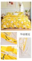 Juego de ropa de cama en blanco y negro, edredón individual con funda de almohada para cama doble, sabanas, cama matrimonial, Queen/King - details 13