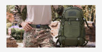 Mochila táctica de escalada, almacenamiento Molle grande, Camping, senderismo, bolsa deportiva, equipo para exteriores, pesca, montañismo - details 14